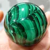 Decorative Figurines Natural Gems Malachite Real Crystals Spheres Chakras Healing Ball Malakite Jewelry Stones Mineral Collection Reiki