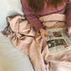 بطانيات القطن المحبوك صوف بطانية صلبة ملونة أريكة أريكة غطاء المناشف المنشفة المكيفة المكيفة.