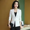 Kadın Suit Blazers Ladies Blazer Uzun Kollu Blaser Kadın Takım Ceketli Kadın Kadın Kadınlı Femme Ofis Lady Business Coats Sonbahar 230306