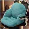 Cushion/Decorative Pillow Cushiondecorative Chair Onepiece Cushion Office Sedentary Butt Mat Student Seat Back Cushions Waist Suppor Dhkni