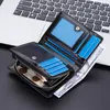 Wallets Fashion Men Zipper Card Holder High Quality Convenient Male Purse PU Leather Coin