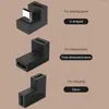 Computer Cables Elbow Type-C Extension Connector Plug USB C Male Female Adapter Converter For Switch Game Console Mobile Phone Tablet