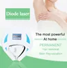 Home Use Diode Laser Machine Permanent 808nm 1064nm Hair Removal Lasers Skin Rejuvenation Beauty Equipment with 2 Millions Shots Hair Remove Device Facial Care