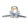 Haarklammern Barrettes Neue Frauen Metall Haarklaue Crab Vintage Schmetterling Form Haarklammern Kopfband Haarnadel Cross Haarschlüsse Mode Hair Accessoires Geschenke