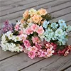 Dekorativa blommor Cherry Blossoms Artificial Fake Diy Wedding Decoration Home Bouquet Faux Branch Daisy