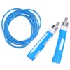 Jump Ropes Bearing Weighted Skipping Rope Professional Sports Equipment Sturdy Supplies For Adults Students (Blue)