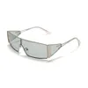 공장 직접 도매 Pricenonor 1pcs 직사각형 선글라스 여성 섹시한 복고풍 고급 브랜드 디자이너 작은 태양 안경 가파스 드 솔 파라 홀브르