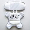 Baby Walkers Doona Stroller fofoo Car Seat Pad Baby Head Neck Support Pillow Mattress Breathable Mesh Pad Stroller Warm Mattress Accessories W0306