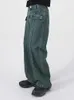 Männer Jeans IEFB Koreanische Mode Personalisierte Design 2023 Breite Bein Hosen Vintage Casual Einfarbig Männliche Hosen 9A5402 230306