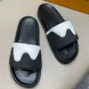 Luxury Designer Color-blocking Unisex Slippers Brand Letters Embossed Thick Sole Sandals Anti-slip Outer Wear Men's and Women's Flip-flop Holiday Casual Beach Shoes