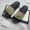 Platform Designer Rubber Sandal Floral brocade Fashion Men Gear bottoms Flip Flops Slippers Striped Women Sandals Designers Loafers sliede