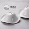 Миски европейская нерегулярная салатная миска белая керамическая тарелка домашняя кулинария и блюда в форме западной кухонной посуды фарфор