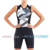 Ensembles de course Cyclisme Triathlon Trisuit Été Femmes Vélo de plein air Maillots de bain Roap Ciclismo Équipe Vtt Vêtements de vélo Vélo de route Course Ensemble de vélos