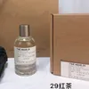 Le 100ml Labo香水フレッシュナーサンタル33 Bergamote 22 Rose 31 The Noir 29 Another 13 Long Eau de Parfum Lasting Cologne Men Spray