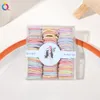 100 st/set Cute Girls Ribbon Elastic Hair Bands Scrunchies Ponytail Holder Rubber Bands Hair Ties Sweet Kids Hair Rope Hair Accessories 1839