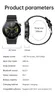 2023 Hjärtfrekvens Smart Watches Sports Pressure GPS Waterproof Smartwatch Stor HD -skärm Armband ECG Blod Syreövervakning Män Bluetooth -armband