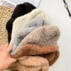 Beanieskull Caps Wool Beanie Hatts for Women Winter Warm Crochet Ear Protection Skallies Hat Solid Color Unisex Autumn Sticked Beanies Caps Bonnet 230306