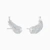 Boucles D'oreilles Bijoux Belle Insecte Perforé Plug Exquis Et Charmant Plume Décoration Romantique Combinaison Cadeau Pour