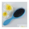 Hair Brushes Brush Combs Magic Detangling Handle Shower Comb Mes Salon Styling Tamer Tool Drop Delivery Products Care Dhg6B