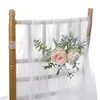 Ghirlande Di Fiori Decorativi Forest Rose Fiore Artificiale Per Decorazioni Di Sedie Da Sposa Splendida E Bella Disposizione Di Scene Di Feste All'aperto