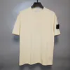 Camisetas de la marca Topstoney para hombres Camisetas de calidad clásica 260g Camiseta de algodón liso de doble hilo Base suelta Insignia bordada exquisita para hombres