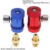 Pneumatic Tools R1234Yf Quick Couplers And Low Side Coupler Replacement For A/C Refrigerants Manifold Gauge Set