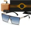 gafas de sol de diseño para mujer gafas de sol para hombre gafas de sol polarizadas UV400 marco de metal de moda gafas de sol de playa al aire libre Sole di lusso 22076