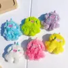 Broche de muñeca de unicornio de peluche de dibujos animados lindo color japonés muñeca estúpida colgante decoración de moda