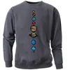 Męskie bluzy bluzy Dalaxy Eight Planet Men Universe Crewneck Bluza z kapturem Zimowa jesień polaru ciepłe wydrukowane sportowców