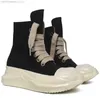 Men's Rick Casual Shoes High-top Fashion Martin Boots Platform Lace-up Canvas RO Owens Women's Sports Shoes