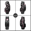 Golf bag multifunctional golf bag 14 clubs storage bag standing portable backpack