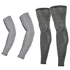 Mouwloze armmouwen Heren Dames UV-bescherming MTB Fietsen Armwarmers en beenwarmers Sport Hardlopen Zon Armmouwen Legging 230306