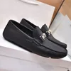 Varumärke Mens Loafers klädskor Lågklippande Gommino Driving Casual Shoe Slip On With Orignal Box Storlek 38-46