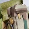 Lyxdesigner Crossbody-axelväskor Dam Vintage Ophidia Mobiltelefon Messenger Bag Canvas Handväskor Damväska Plånbok