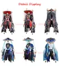 Аниме костюмы Genshin Impact Wanderer Cosplay Come Wig Scaramouch