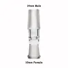 Glass Expander Reducer Water Bong Pipe Dab Rig Adapter Connector 2PCS 10mm 14mm 18mm male female