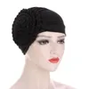 Beanies Beanie/Kafatası Kapakları Headwrap Türban Şapkaları Kadınlar İçin Katı Örgü Durum İpeksi Bandanas Başörtüsü Kemo Kenar Kanseri