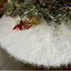 ديكورات عيد الميلاد جودة سنة المنزل في الهواء الطلق ديكور الحفل التنانير شجرة الإبداع أبيض أفخم السجادة الفراء ديكورات عيد الميلاد