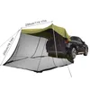 Zelte und Unterkünfte SUV Zelt Truck Sonnenunterkunft Mücken Schutzwagen für selbstfahrende Tour Barbecue Camping