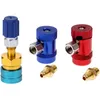 Pneumatic Tools R1234Yf Quick Couplers And Low Side Coupler Replacement For A/C Refrigerants Manifold Gauge Set