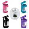 Amélioré LED Glow Jar Storage Container sac Loupe Stash 55 * 85mm étanche à l'air usb charge herbe fumer accessoires