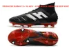 Footbal Top Classics Predator Hızlandırıcı Elektrik Hassasiyet Mani FG Beckham DB Zidane ZZ 1998 Erkekler Futbol Ayakkabıları Koyu L Botlar 3945