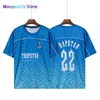 WANGCAI01 Herrarna T-shirts Fashion Trapstar Men and Women Football T-Shirt Fashion Kding 100% Cotton Rope Size Sports 0306H23