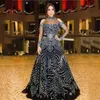 Partykleider 2023 neues Damenkleid mit vergoldeten Blättern und großem sexy langen Kleid mit Schwanzbankett-Abendkleid T230303