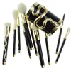 Makeup Tools Snake Makeup Brushes Set concealer Contour Eye Shadow Cosmetics Borstes Blushing Powder Blending Brush Kit 10pc för smink 230306