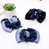 Personlig blommig satin Bow Hair Net Barrette Bank Staff Flight Attendant Nurses Satin Hair Clip Net Snood Women Hair Accessories