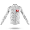 2024 New Switzerland White TEAM maglia da ciclismo 19D pad Pantaloncini da bici set quick dry Ropa Ciclismo Mens pro BICICLETTA Maillot Culotte wear