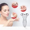 Face Massager CKEYIN 3D Massage Roller V Lijn Microcurrent tillendrenzend Anti Aging Rejuvenation Huid Care Trachering 230303