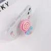 Lollipop Ständer iPhone Hülle Weiche TPU Handyhüllen für iPhone 14 13 12 11 Pro Max Mini Wave Handyhülle Anti-Drop für XR XS X 8 7 6 Plus weiblich