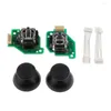 Game Controllers Analog Stick Caps 3D Joystick Thumbstick Flex Cable Vervanging voor Wiiu Pad Controller L/R Set